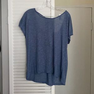 Michael Stars blue relaxed fit tee